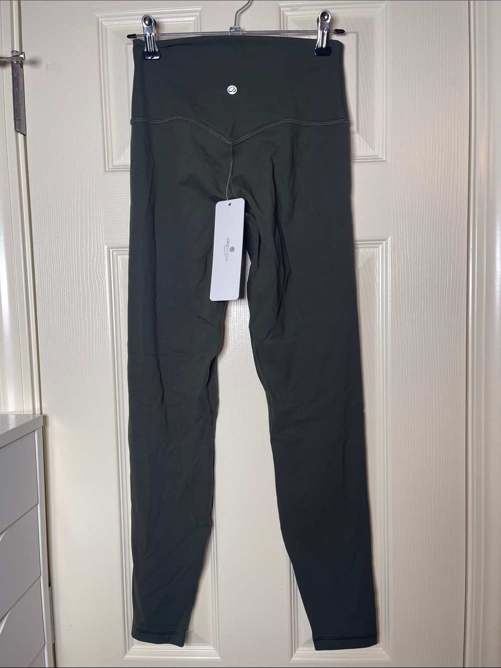 CRZ YOGA High-Rise Leggings in Olive Green
